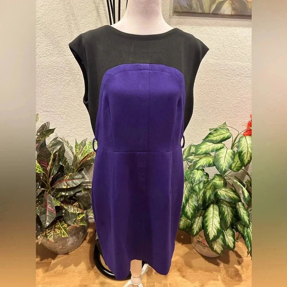 Milly Bateau Neckline Knee-Length Dress size 12 - Picture 2 of 14